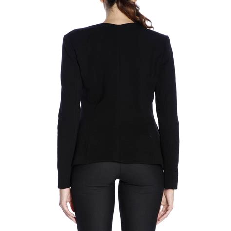 armani womens coats|emporio armani women's blazer.